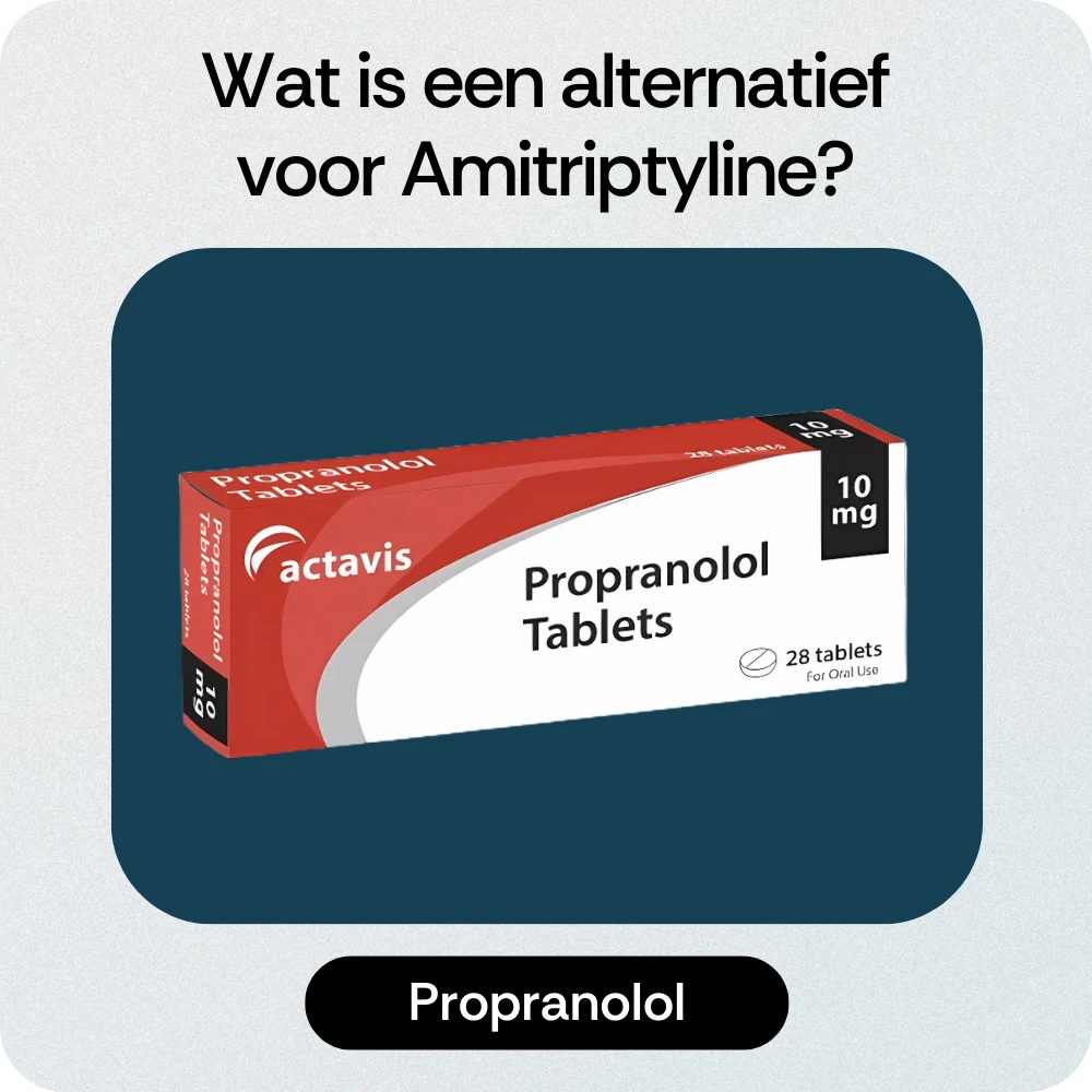 Alternatief Amitriptyline Propranolol