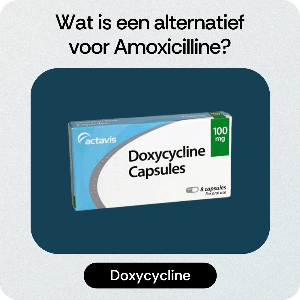 Alternatief Amoxicilline Doxycycline