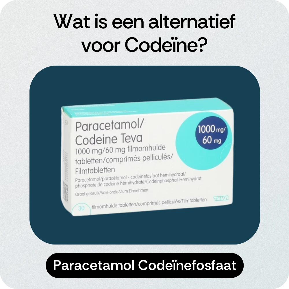 Alternatief Codeïne Paracetamol Codeïnefosfaat