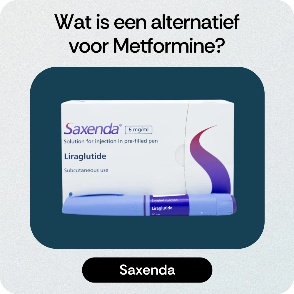 Alternatief Metformine Saxenda