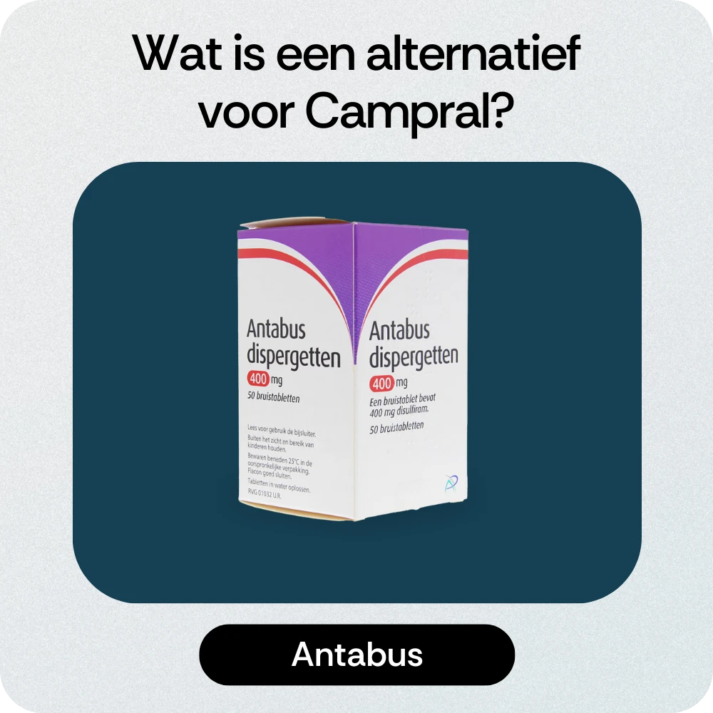 Alternatief Campral Antabus