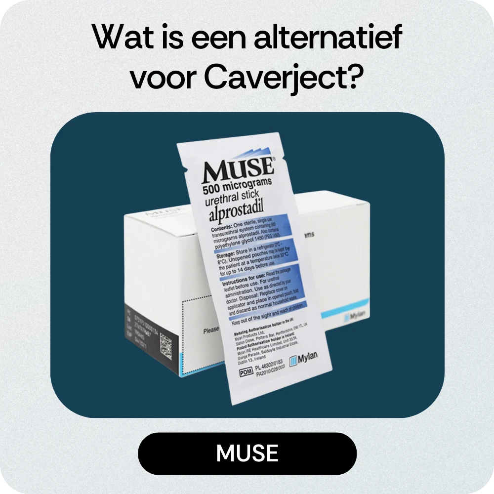 Alternatief Caverject MUSE