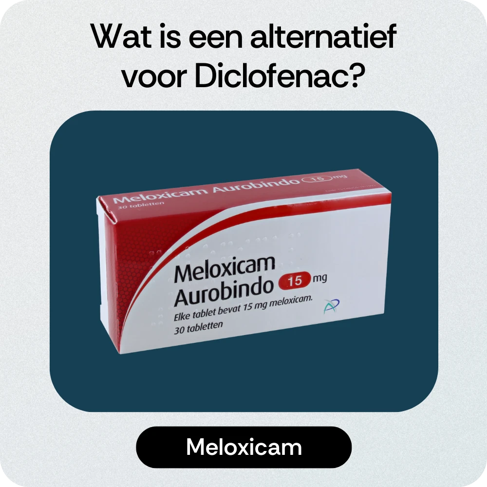 Alternatief Diclofenac Meloxicam