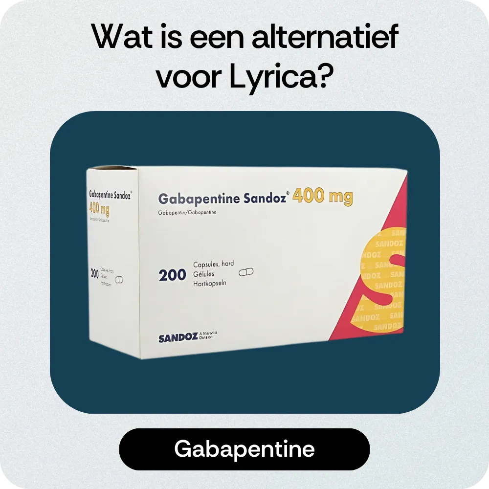 Alternatief Lyrica Gabapentine