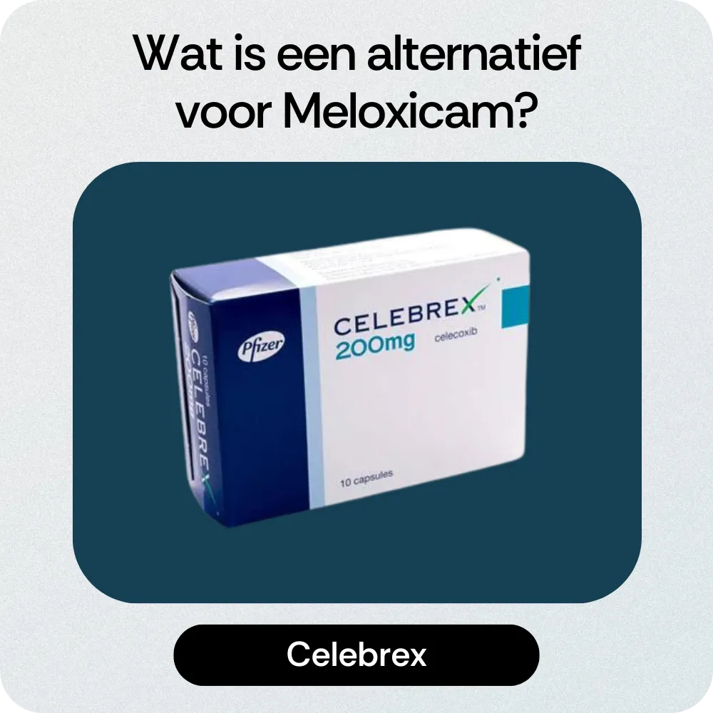Alternatief Meloxicam Celebrex