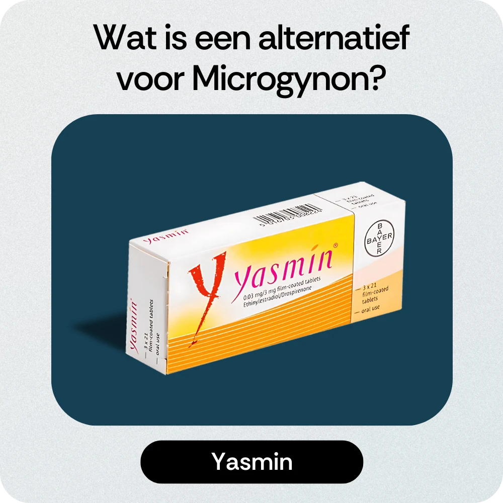 Alternatief Microgynon Yasmin