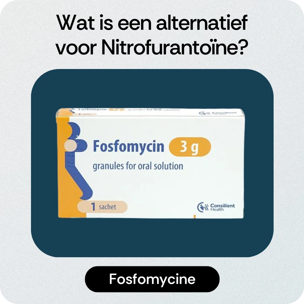 Alternatief Nitrofurantoine Fosfomycine