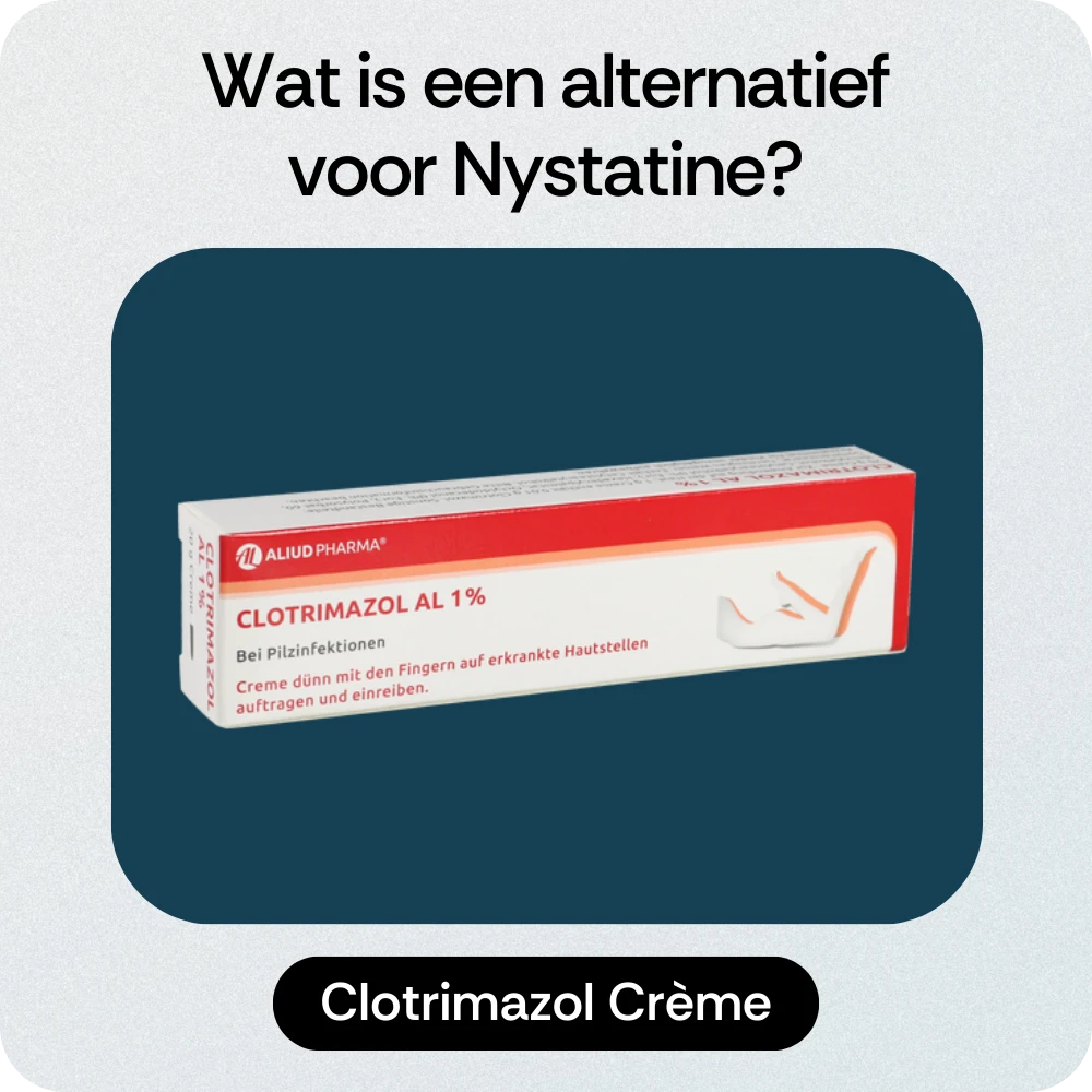 Alternatief Nystatine Clotrimazol Crème