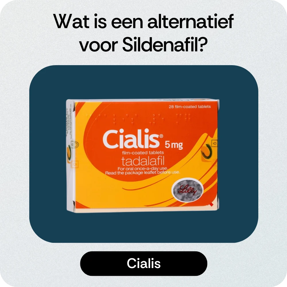Alternatief Sildenafil Cialis