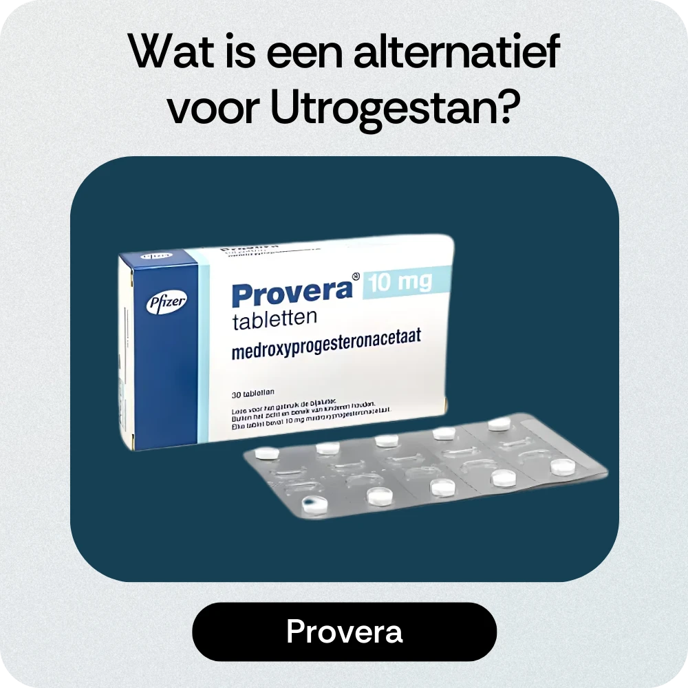 Alternatief Utrogestan provera