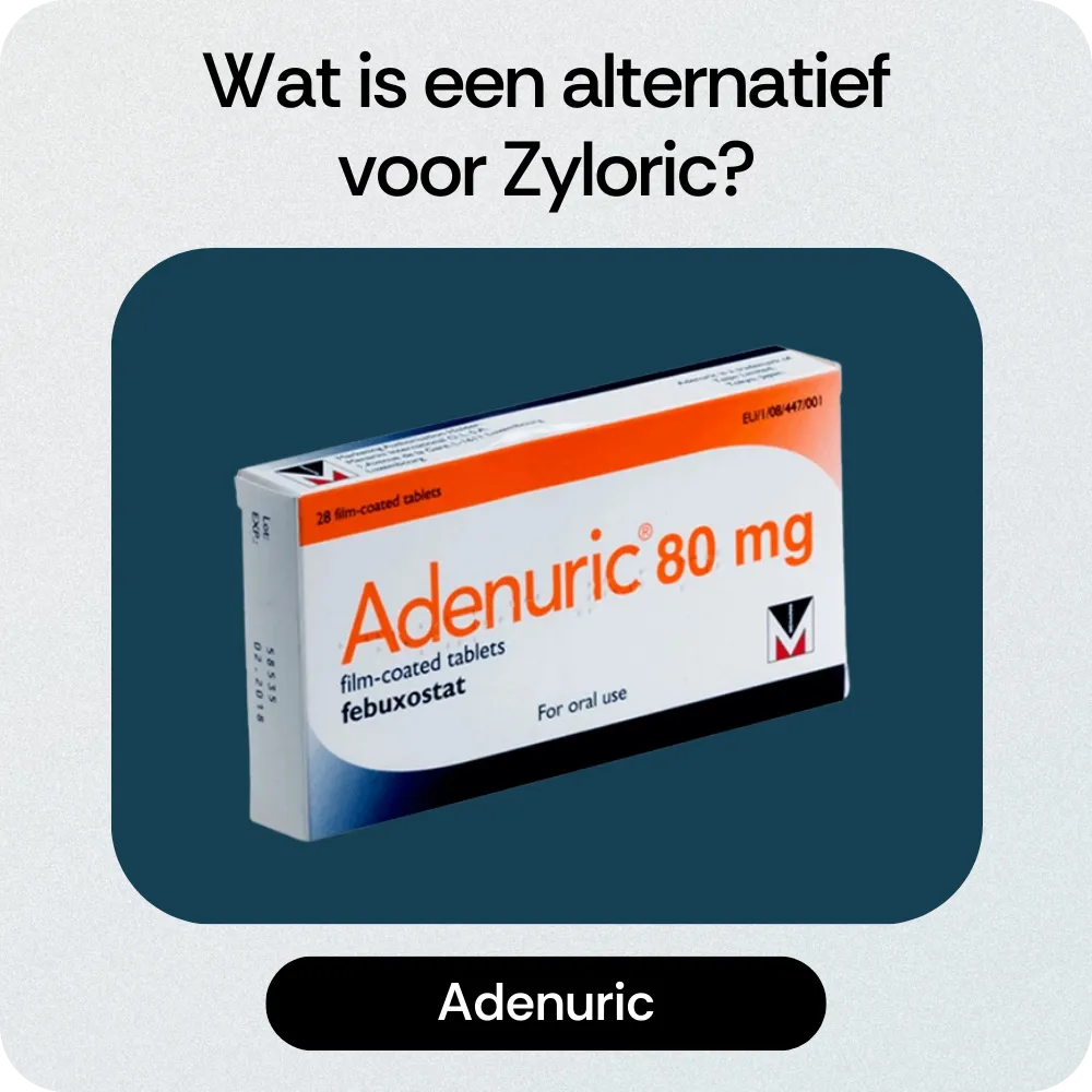 Alternatief Zyloric Adenuric