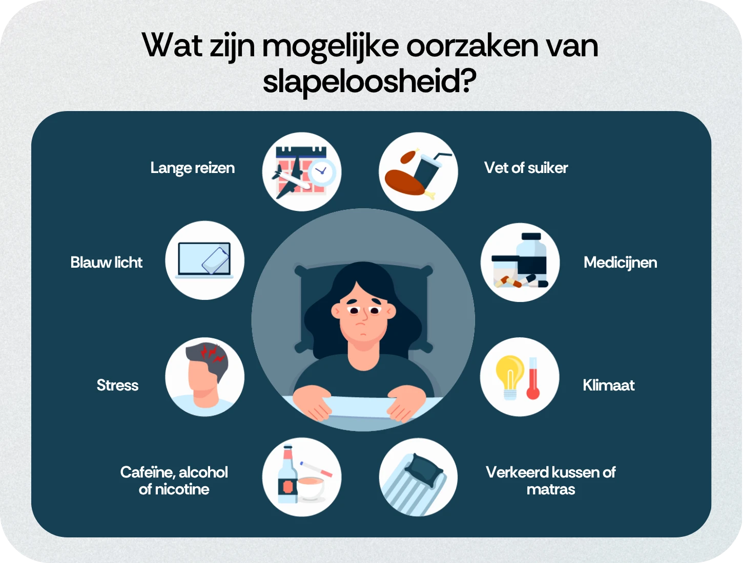 Slapeloosheid oorzaken