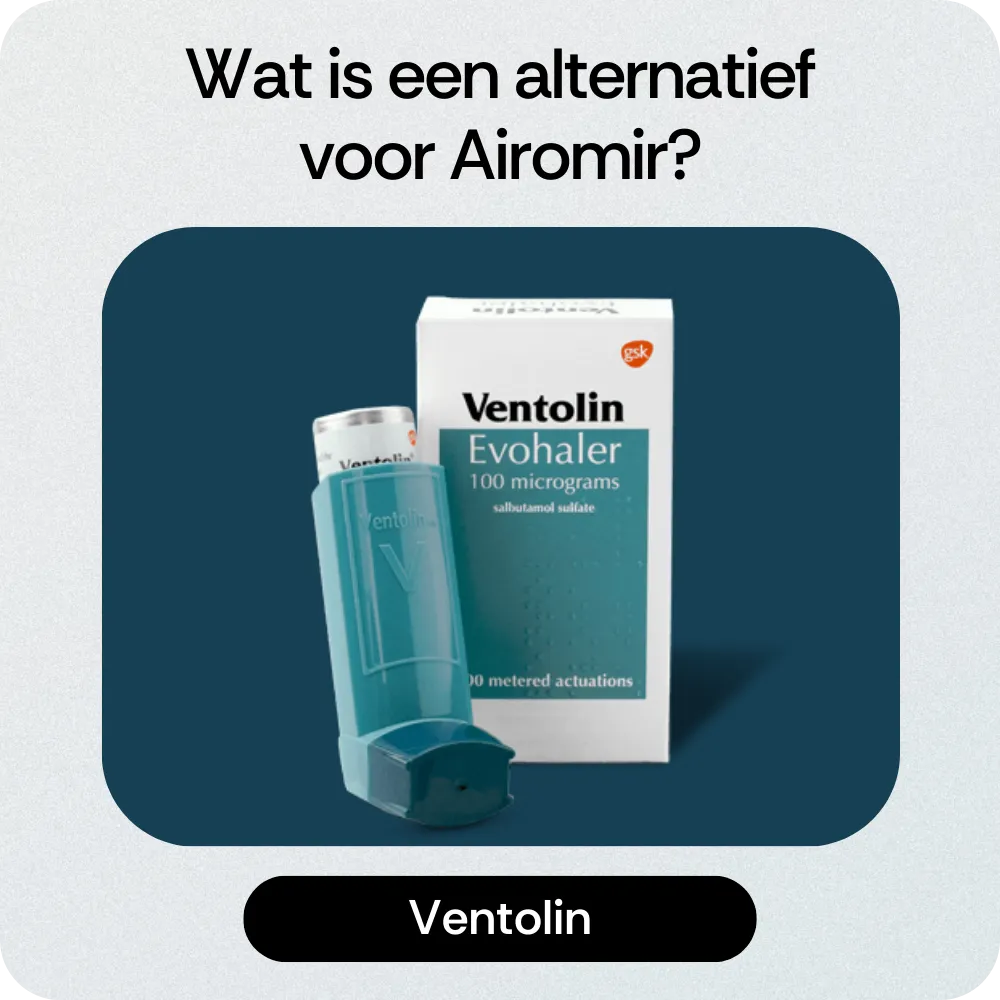Alternatief Airomir Ventolin