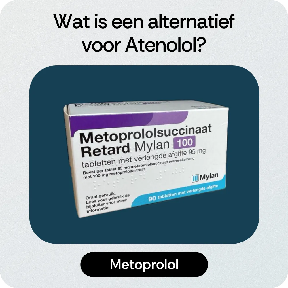 Alternatief Atenolol Metoprolol