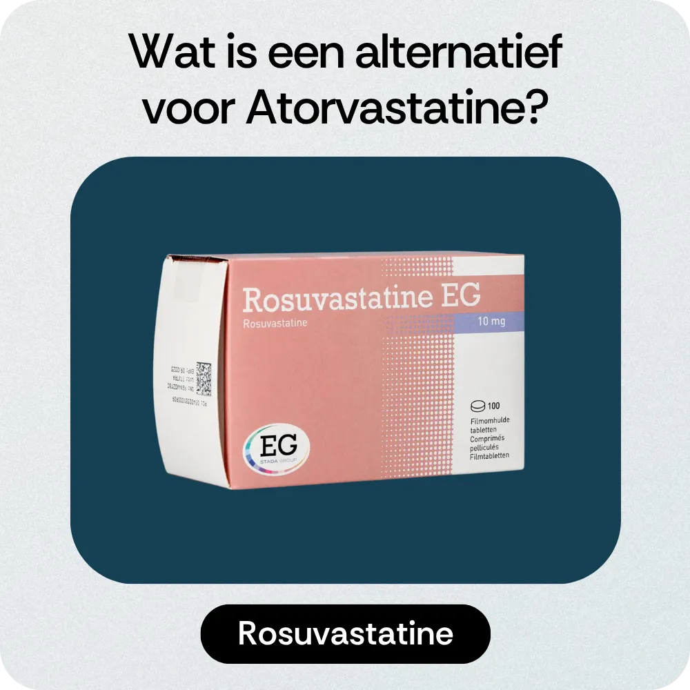 Alternatief Atorvastatine Rosuvastatine