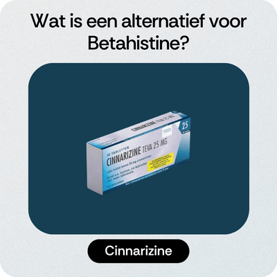 Alternatief Betahistine
