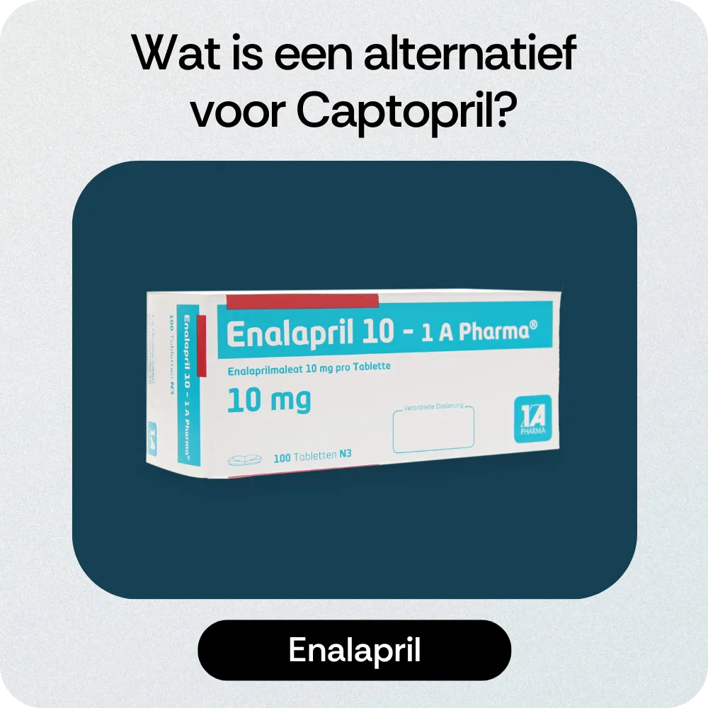 Alternatief Captopril Enalapril