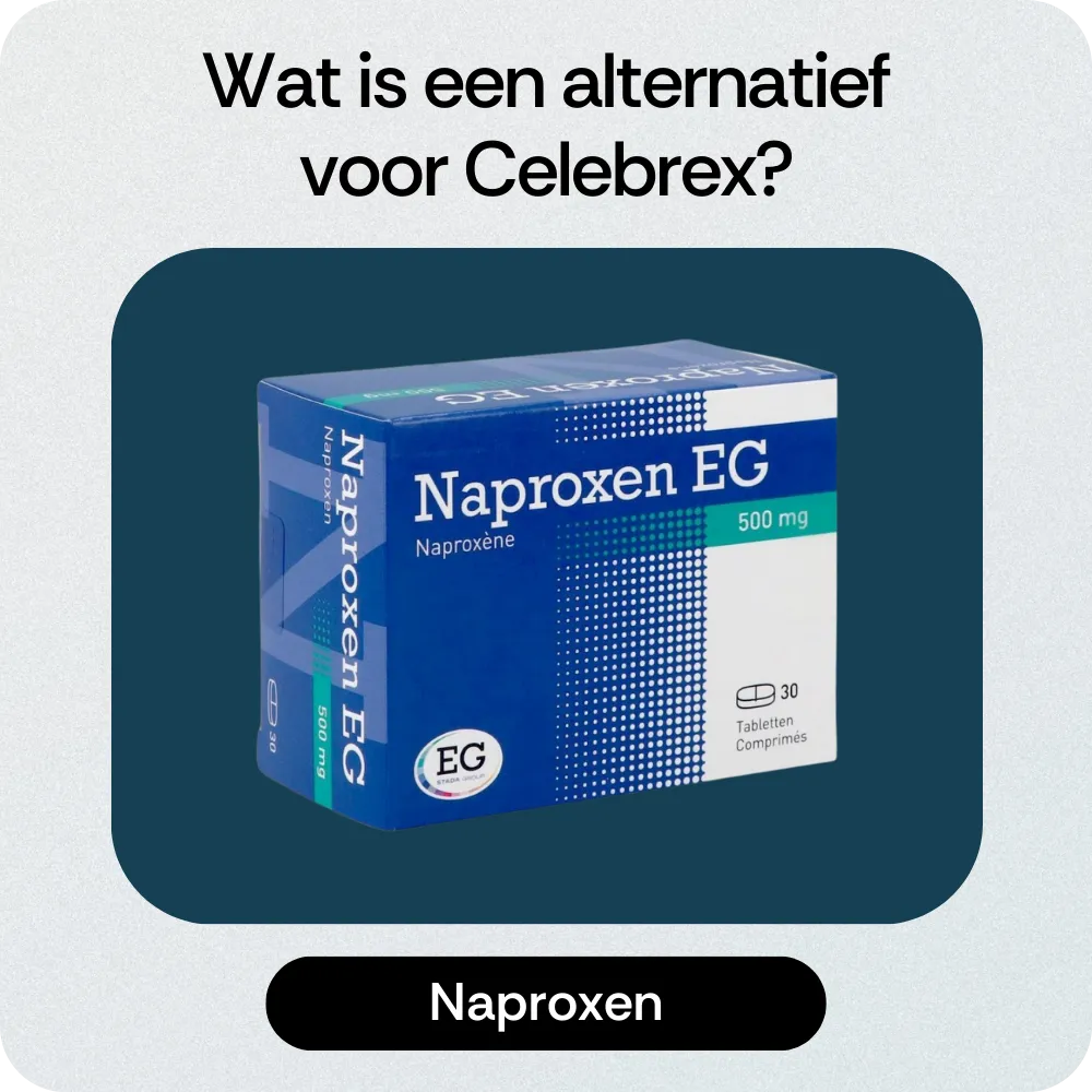 Alternatief Celebrex naproxen