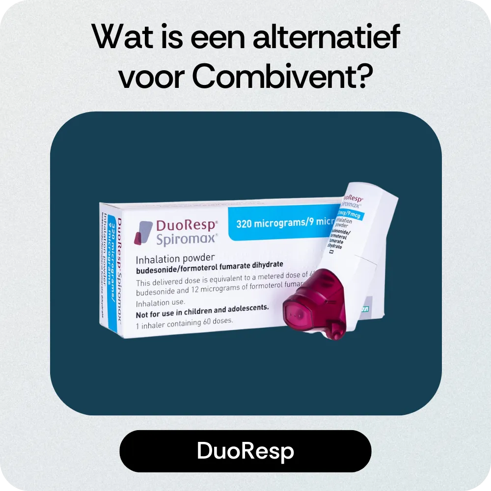 Alternatief Combivent DuoResp