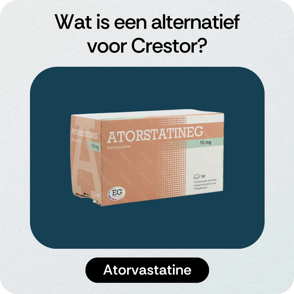 Alternatief Crestor Atorvastatine