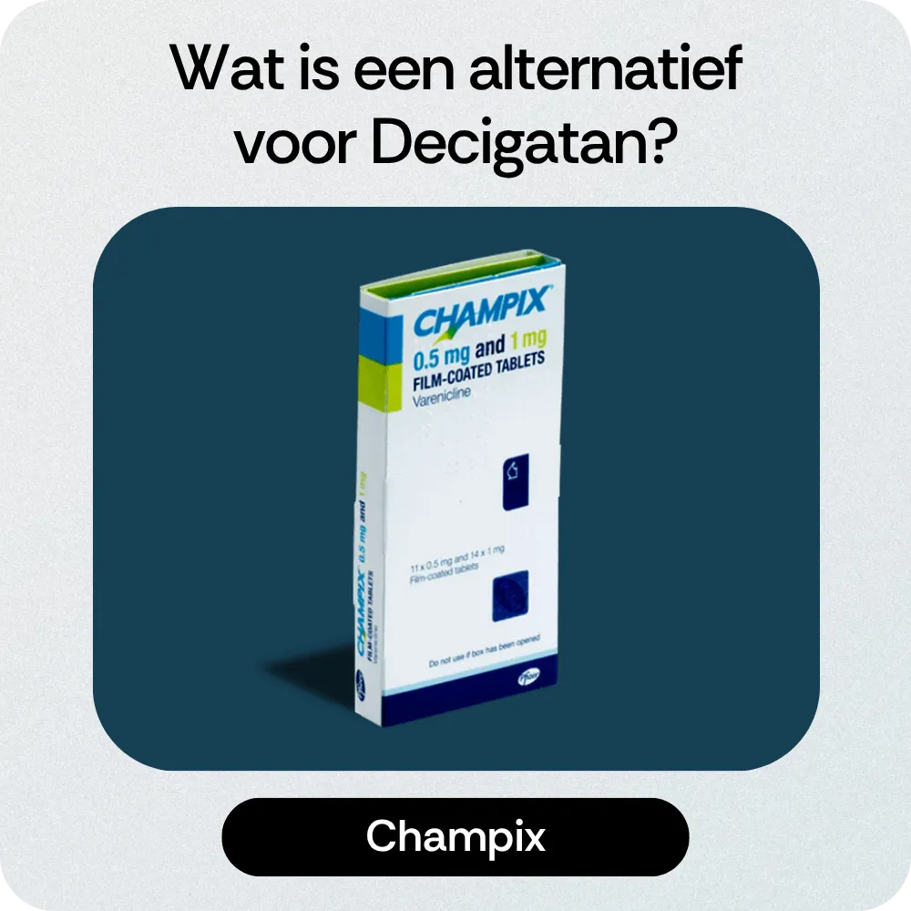 Alternatief Decigatan Champix