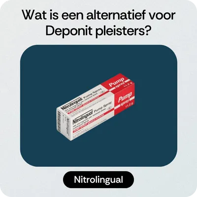 Alternatief Deponit pleisters