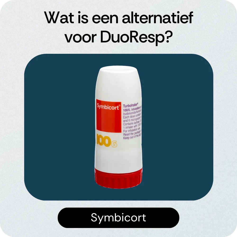 Alternatief DuoResp Symbicort