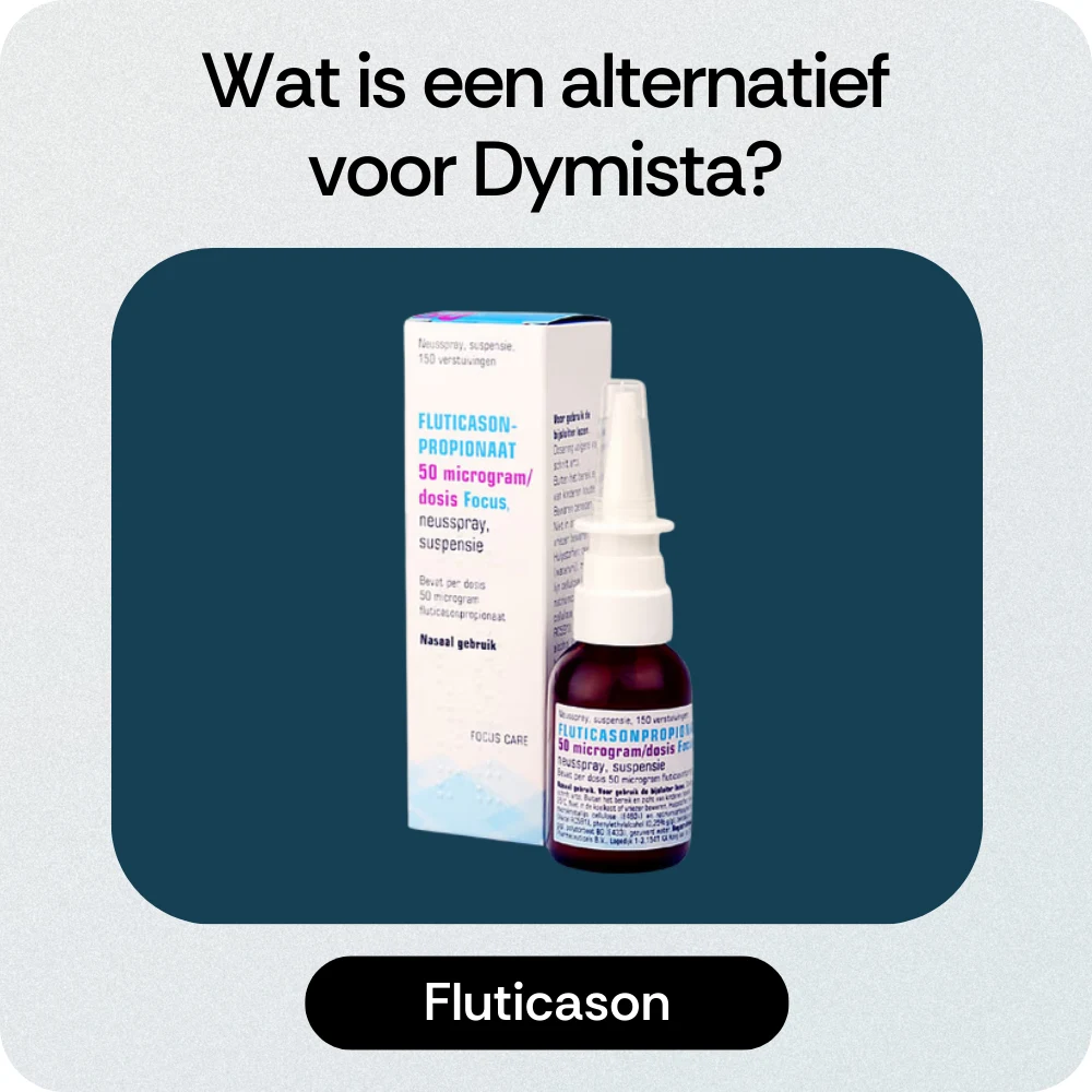 Alternatief Dymista Fluticason