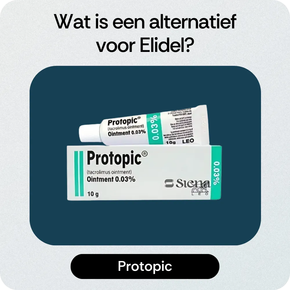 Alternatief Elidel Protopic