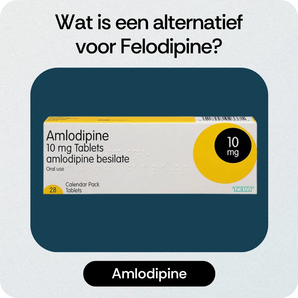 Alternatief Felodipine Amlodipine