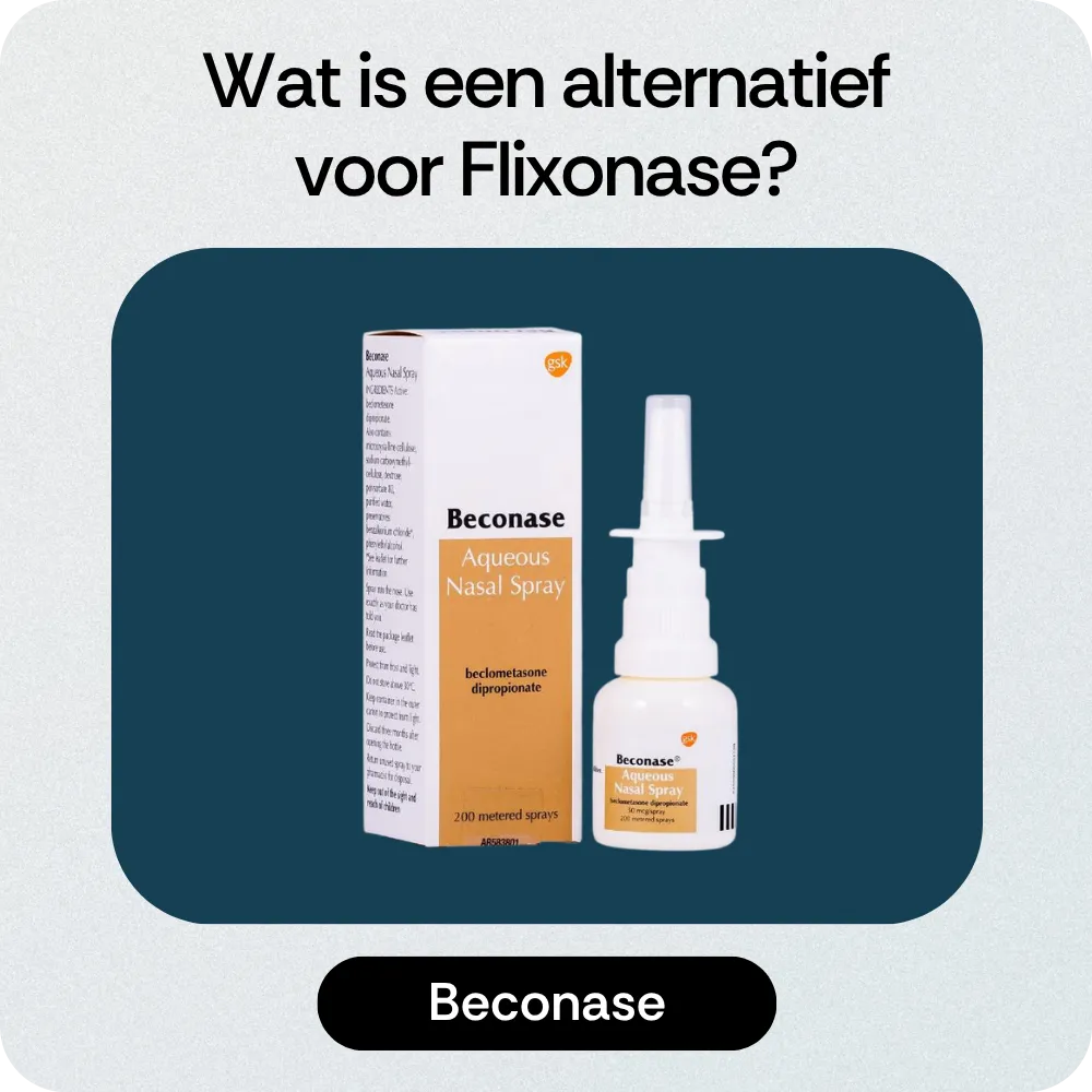 Alternatief Flixonase Beconase