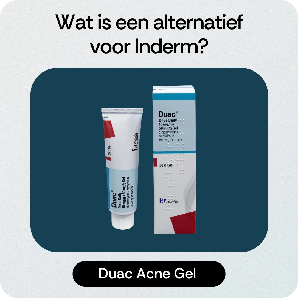 Alternatief Inderm Duac Acne Gel