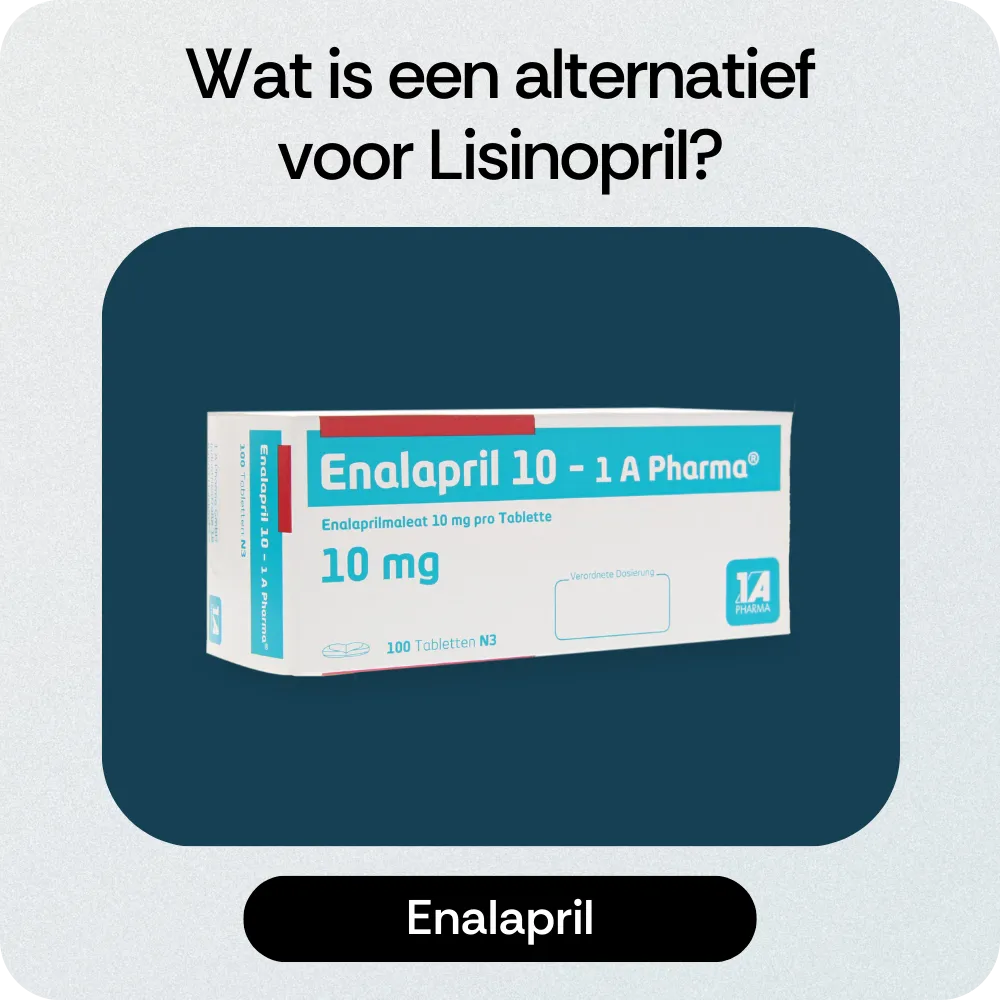Alternatief Lisinopril Enalapril