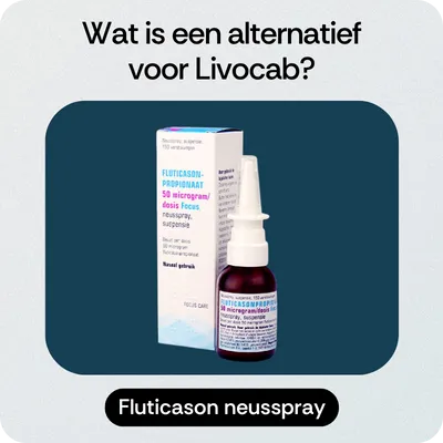 Alternatief Livocab Fluticason neusspray