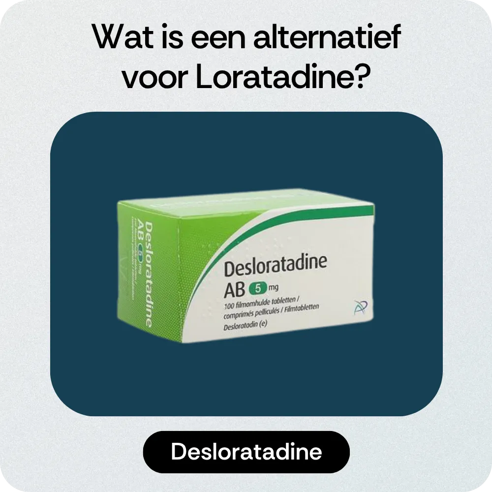 Alternatief Loratadine Desloratadine