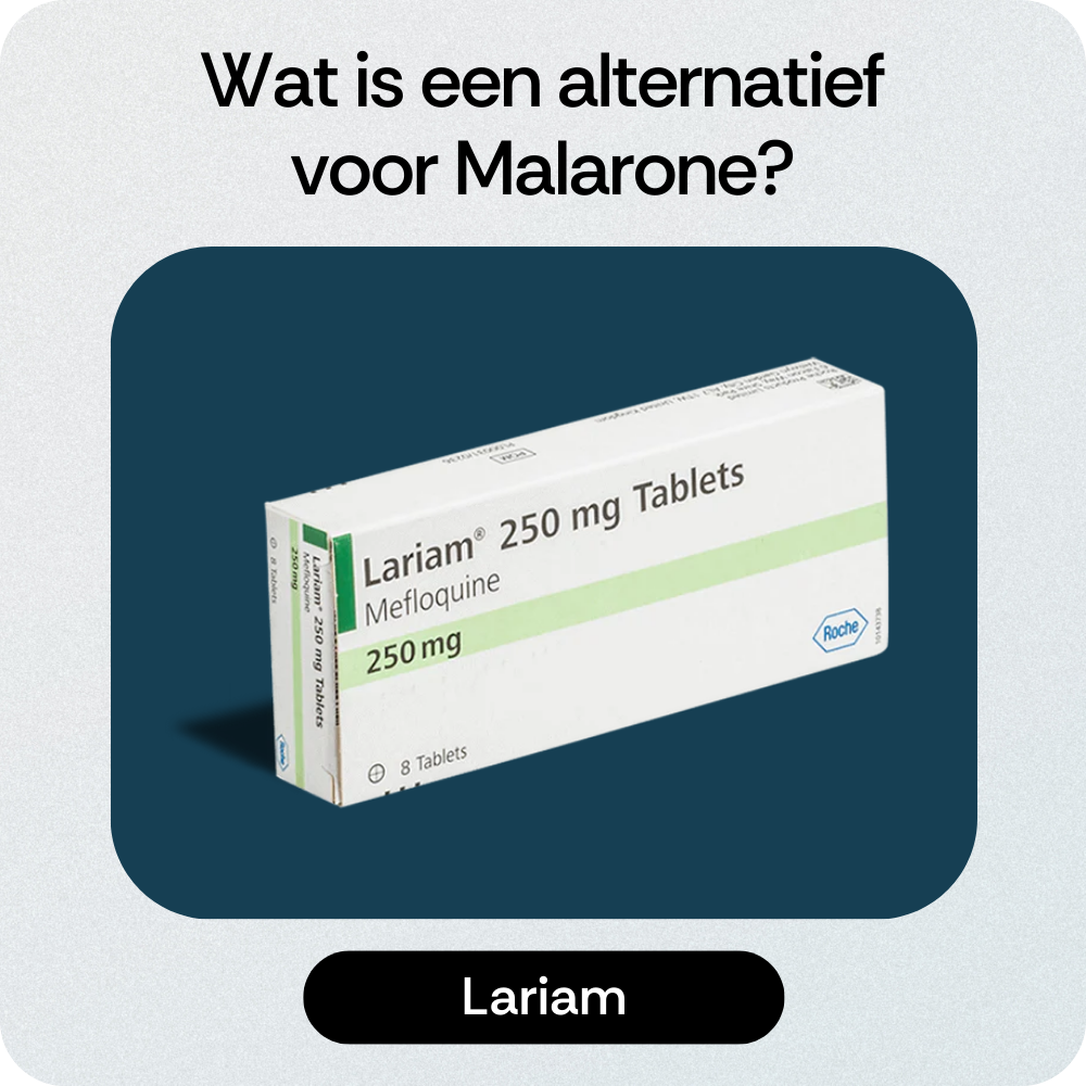 Alternatief Malarone Lariam