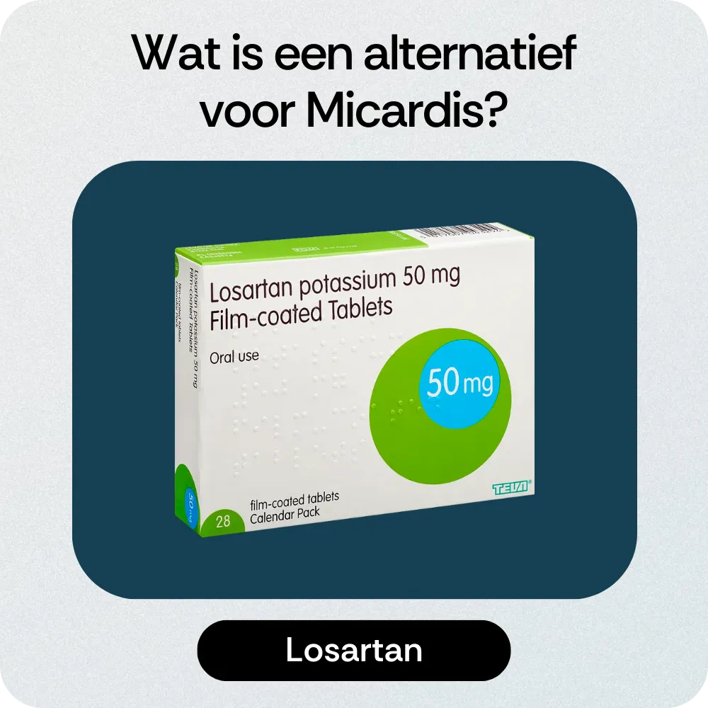 Alternatief Micardis Losartan
