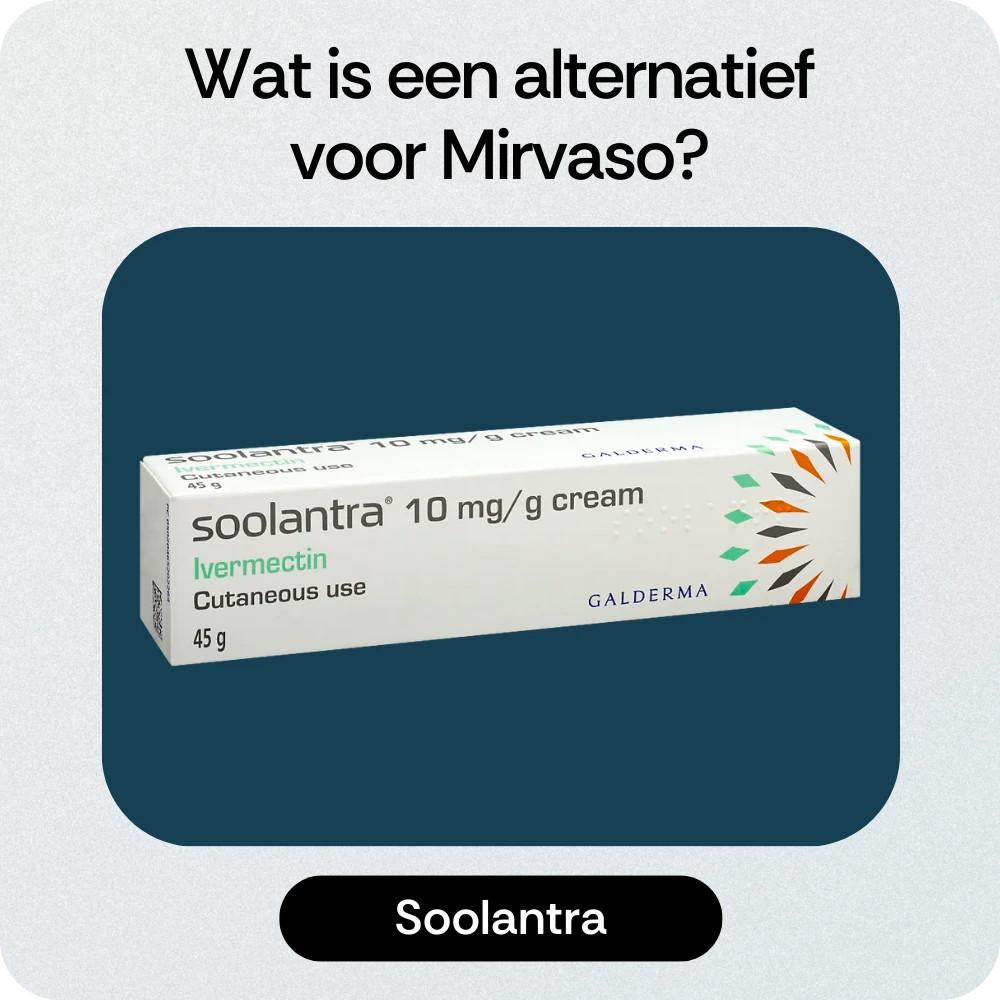 Alternatief Mirvaso Soolantra