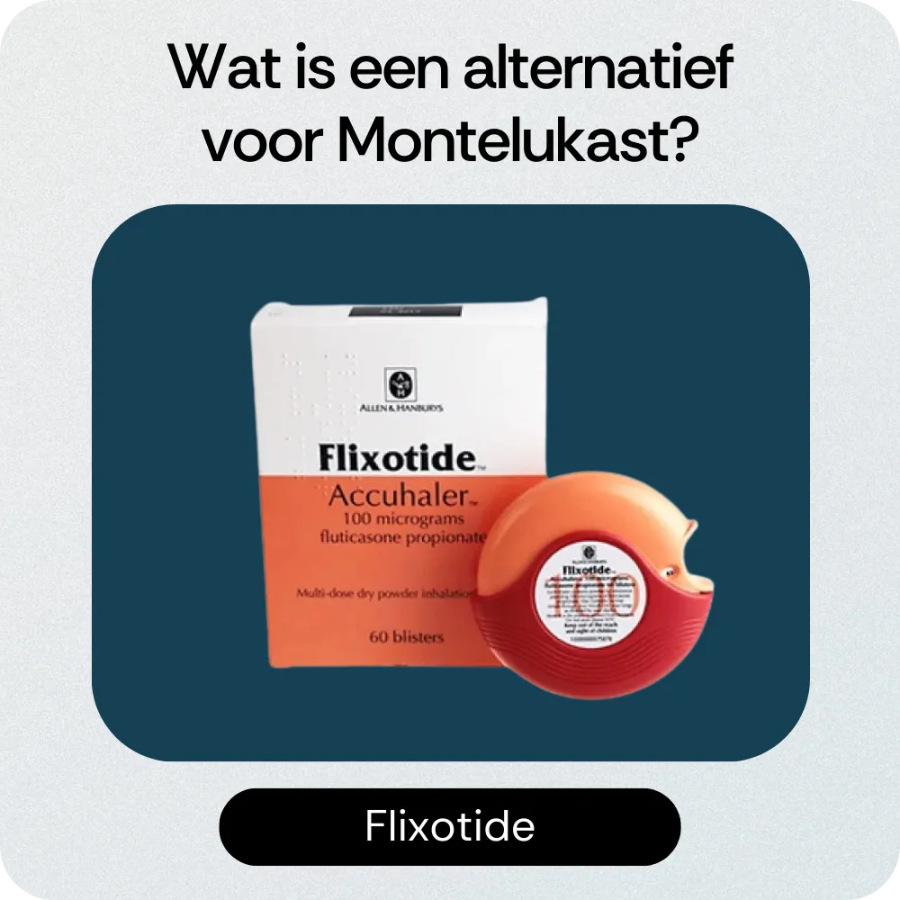 Alternatief Montelukast Flixotide