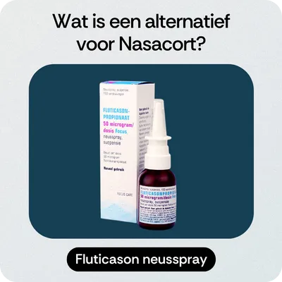 Alternatief Nasacort Fluticason neusspray
