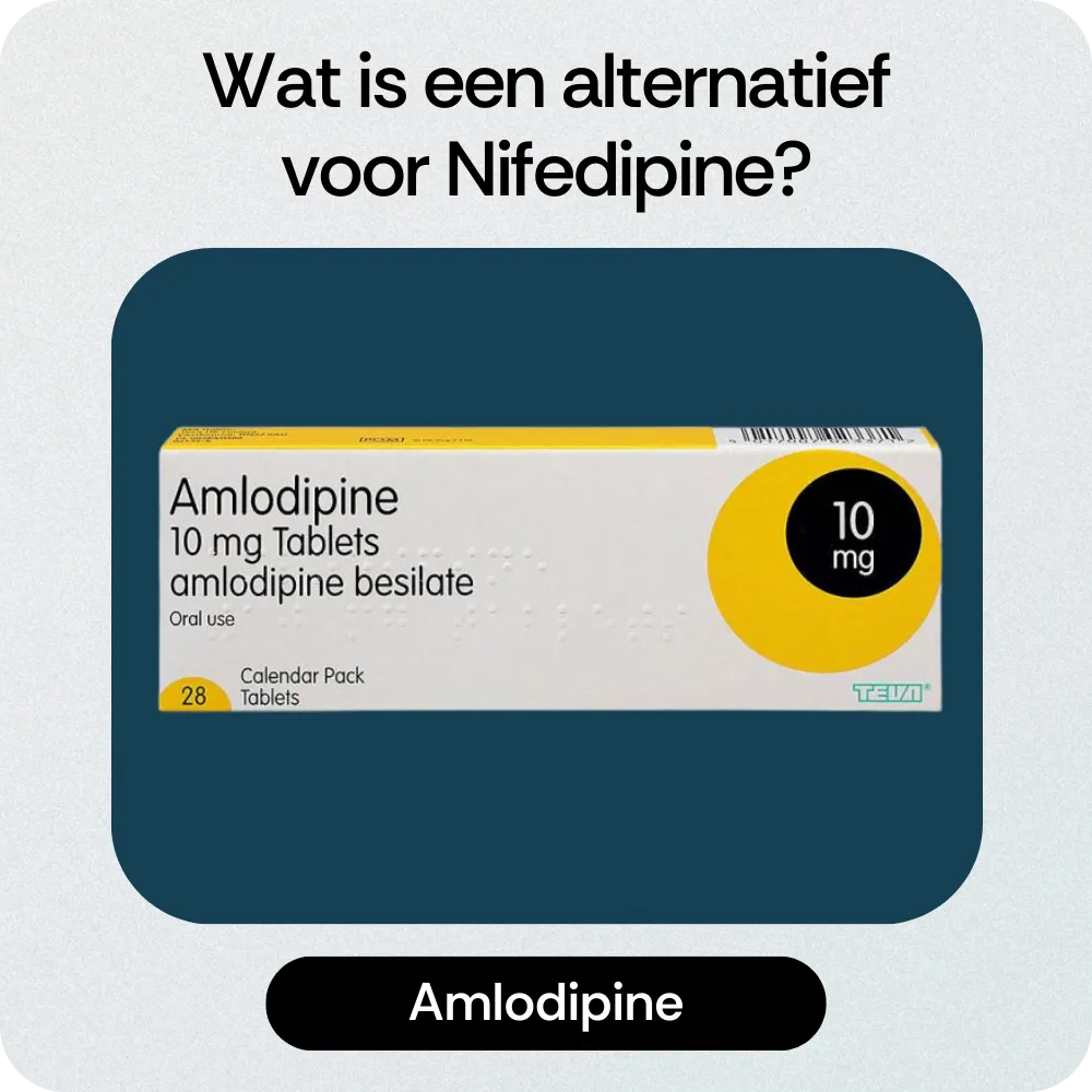 Alternatief Nifedipine Amlodipine