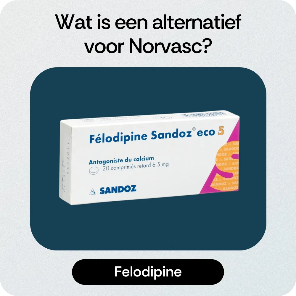 Alternatief Norvasc Felodipine