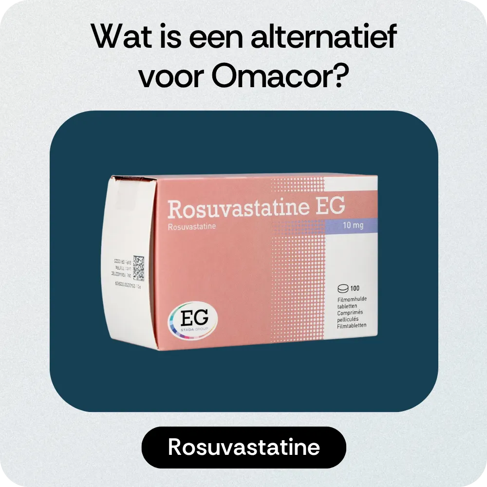 Alternatief Omacor Rosuvastatine