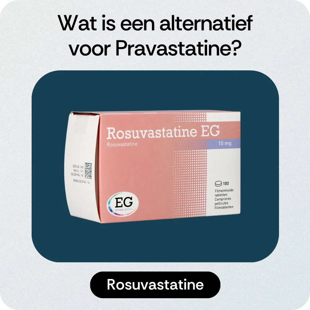 Alternatief Pravastatine Rosuvastatine