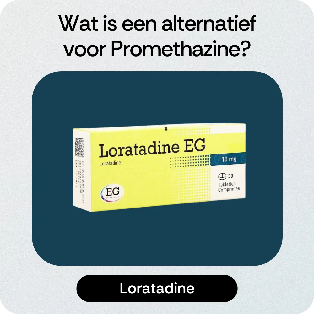 Alternatief Promethazine Loratadine