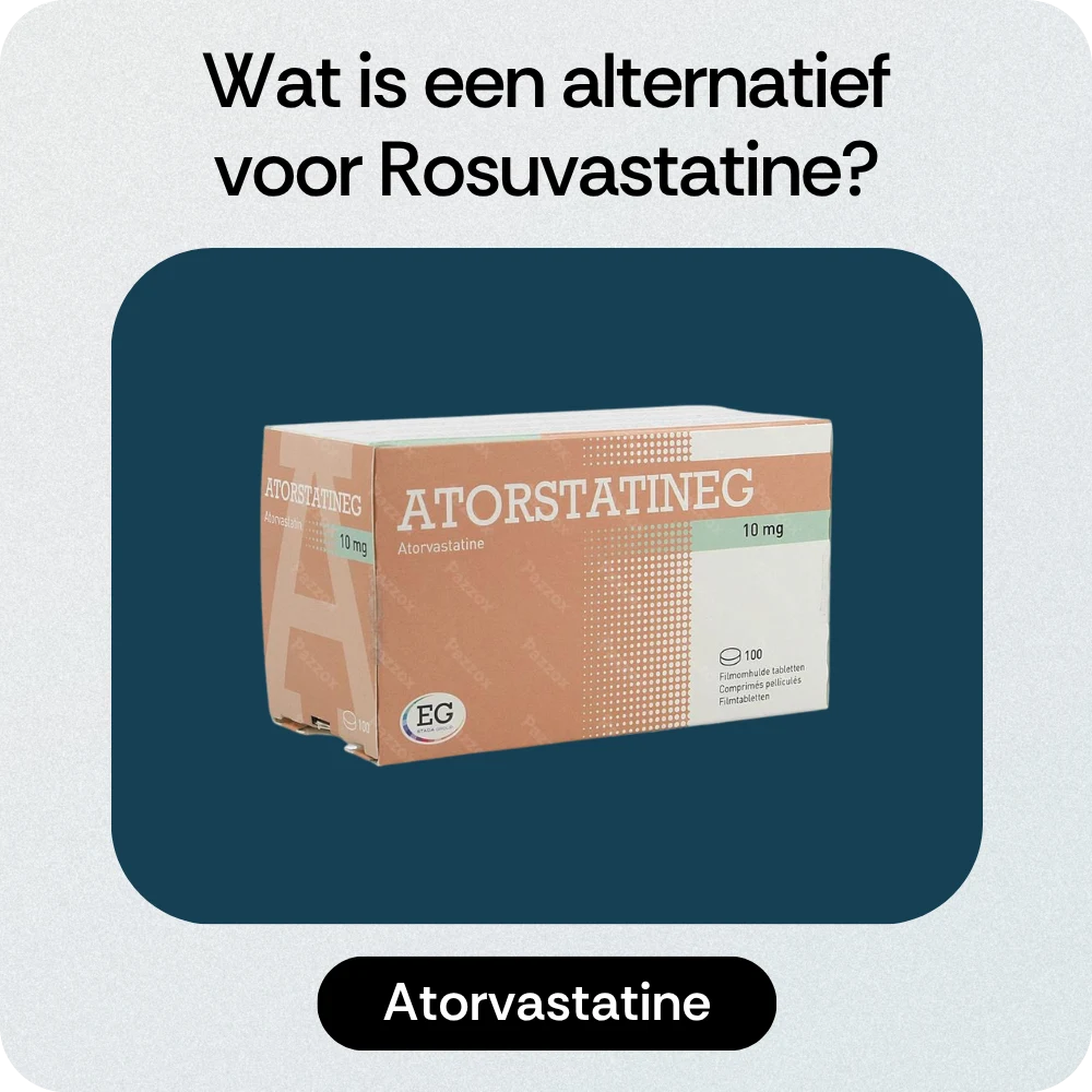 Alternatief Rosuvastatine Atorvastatine