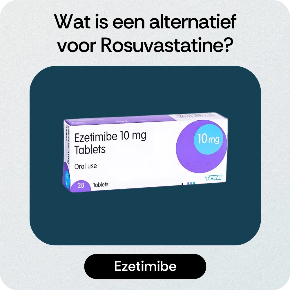 Alternatief Rosuvastatine Ezetimibe