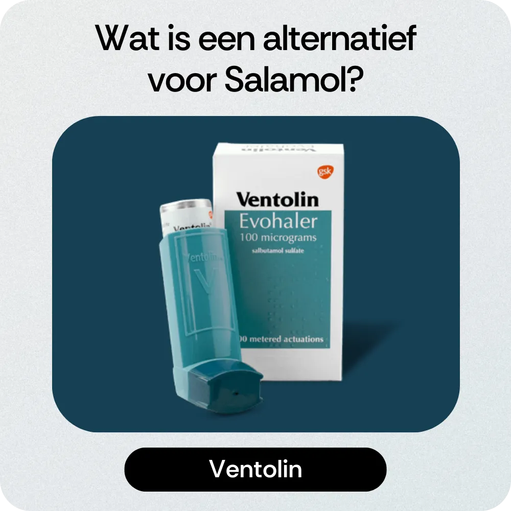 Alternatief Salamol Ventolin