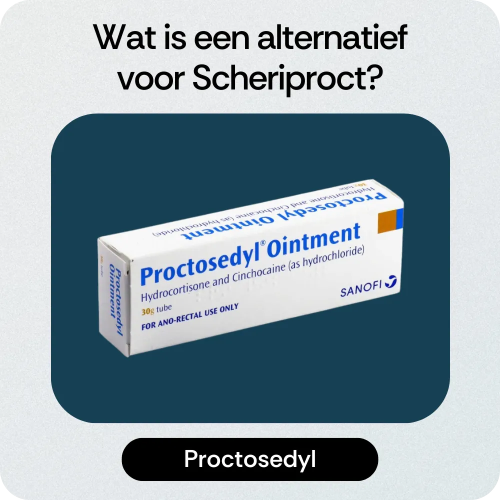 Alternatief Scheriproct Proctosedyl