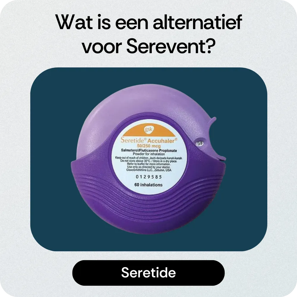 Alternatief Serevent Seretide